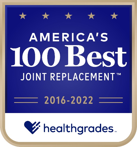 image2 America's 100 Best Joint Replacement 2016 to 2022
