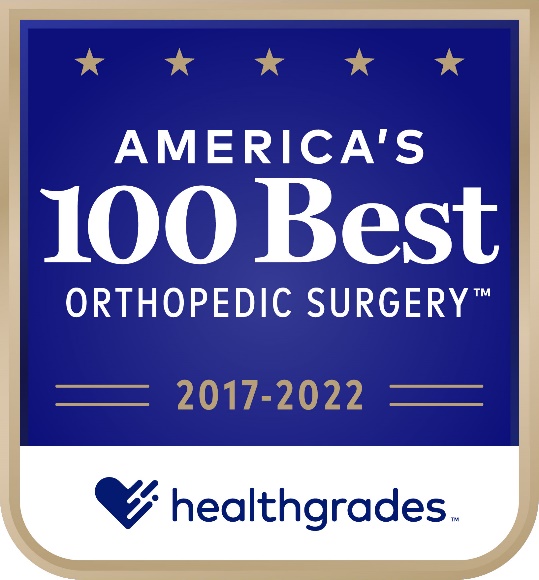 image3 America's 100 Orthopedic Surgery 2017 to 2022