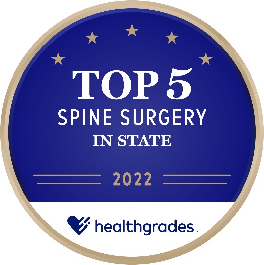 Top 5 Spine Surgery in State Award 2022