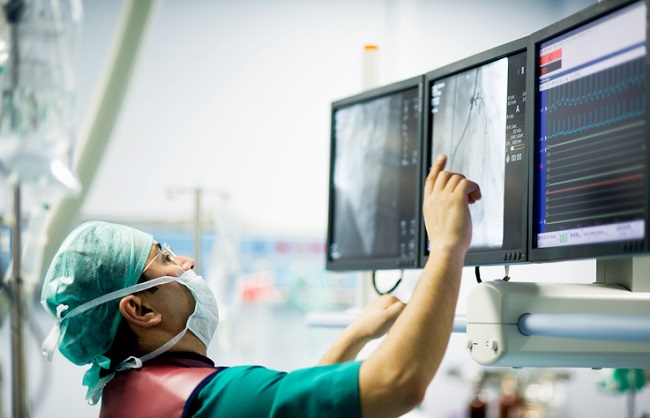 Cardiologist Doctor in the Operation Room Cardiologist Doctor in the Operation Room