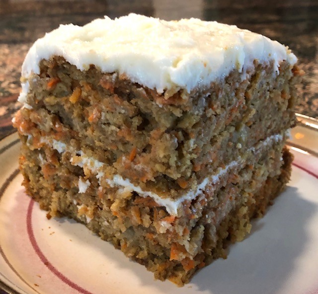 carrotcake Carrot Cake On a Plate
